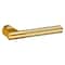 Baldwin L015 Lever Lifetime Satin Brass Door Levers Lifetime Satin Brass L015.044.MR - alternate 1